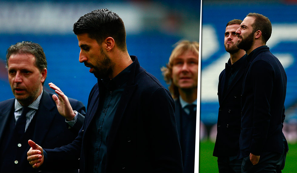 Sami Khedira Gonzalo Higuain
