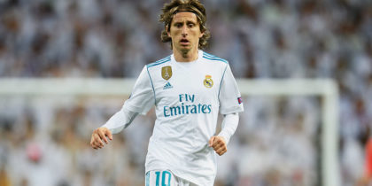 Luka Modric Real Madrid