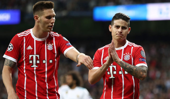 James Rodríguez FC Bayern München