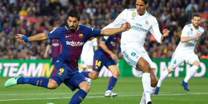 Luis Suárez Raphael Varane