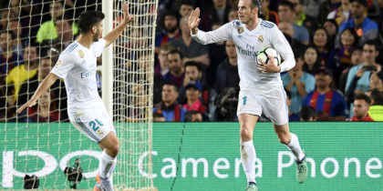 Gareth Bale und Marco Asensio - Foto: Lluis Gene/AFP/Getty Images