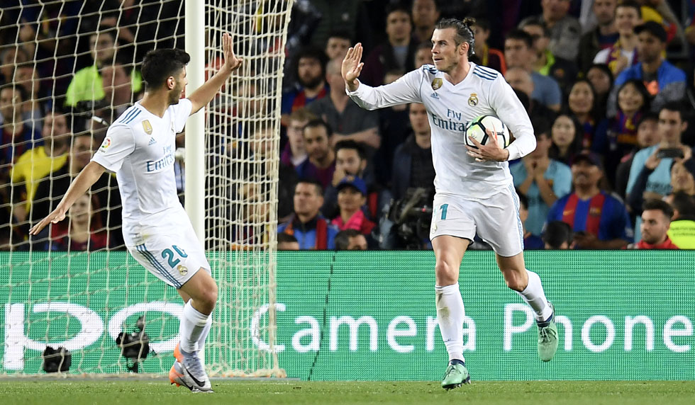 Gareth Bale und Marco Asensio - Foto: Lluis Gene/AFP/Getty Images