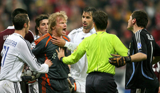 Bayern Munich's German goalkeeper Oliver