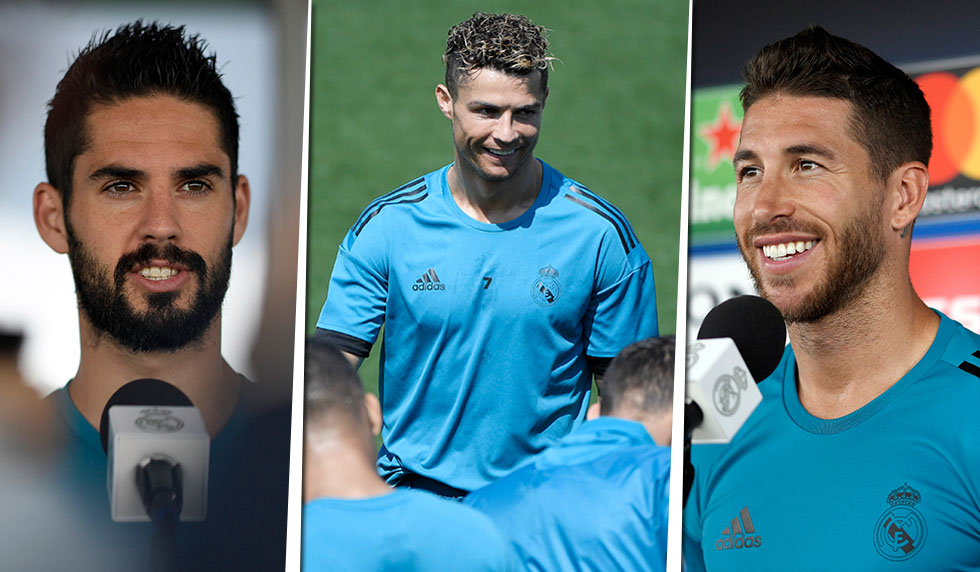 Isco Cristiano Ronaldo Sergio Ramos
