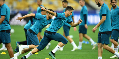 Real Madrid Training Session - UEFA Champions League Final Previews