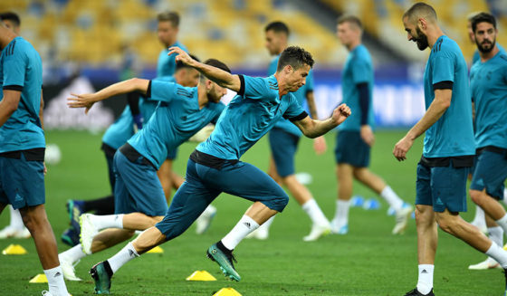Real Madrid Training Session - UEFA Champions League Final Previews