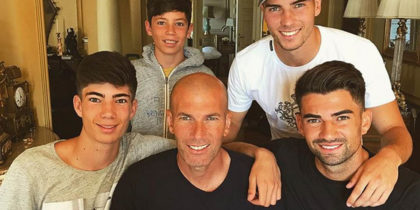 elyaz enzo theo luca zinedine zidane