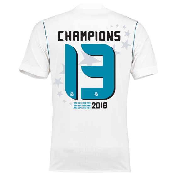 real madrid 13 trikot flock champions league finale sieger trikot shirt