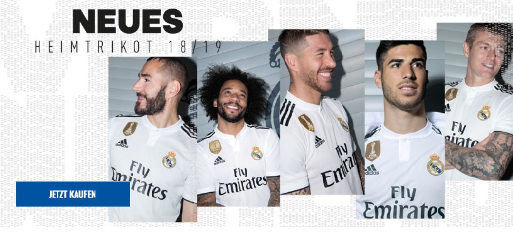 Real Madrid Trikot 2018-19