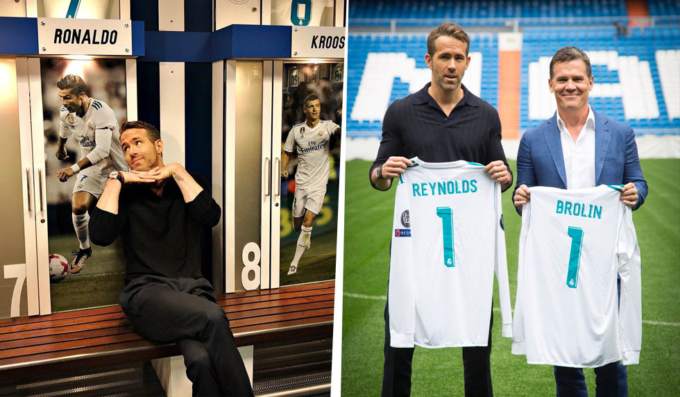 ryan reynolds real madrid