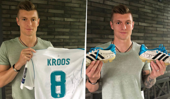 toni kroos united charity finale
