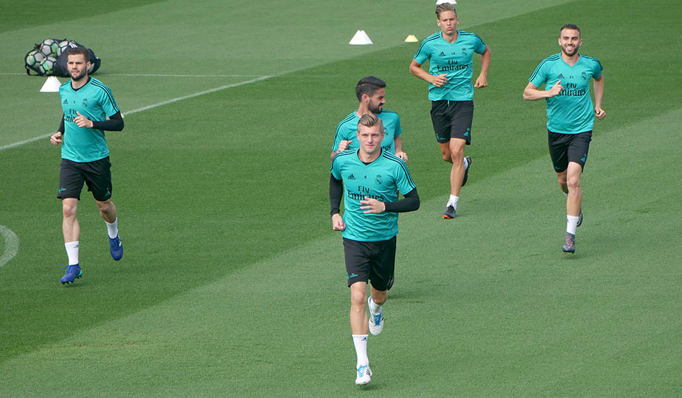 training real madrid kroos lauf