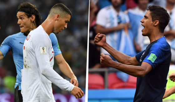 ronaldo varane collage