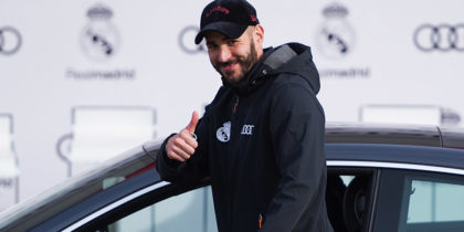 Real Madrid Audi Car Handover