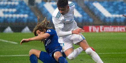 Real Madrid v Chelsea - UEFA Youth League: Quarter-final