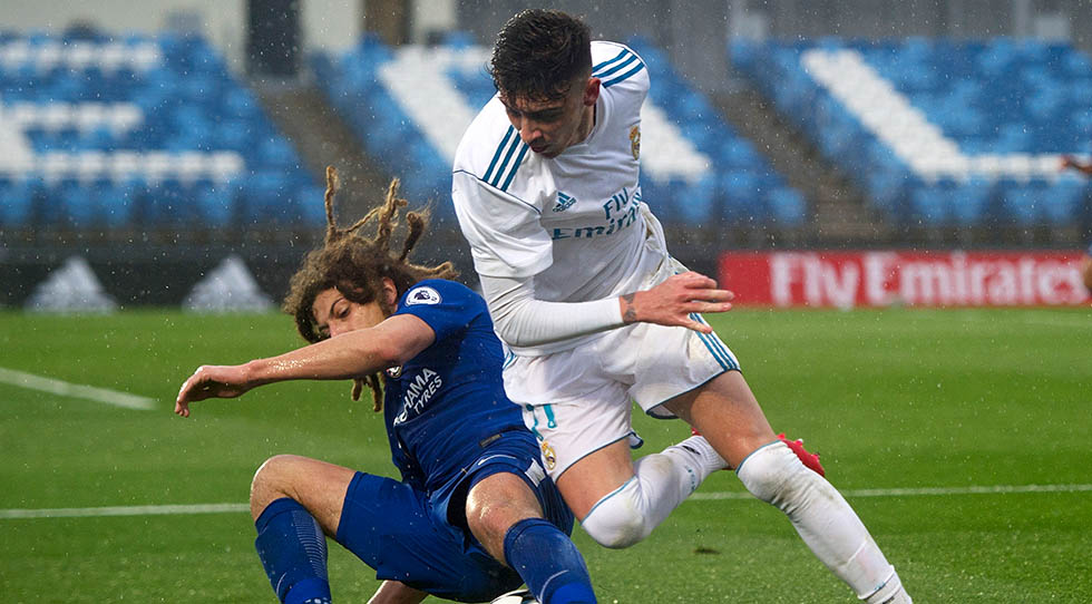 Real Madrid v Chelsea - UEFA Youth League: Quarter-final
