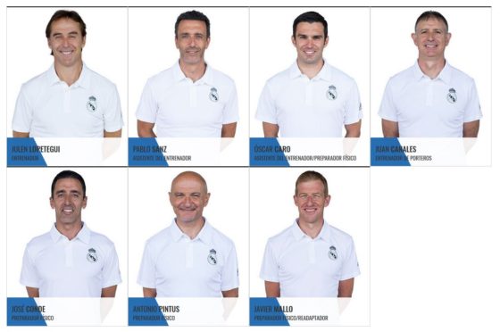 real madrid trainer team lopetegui