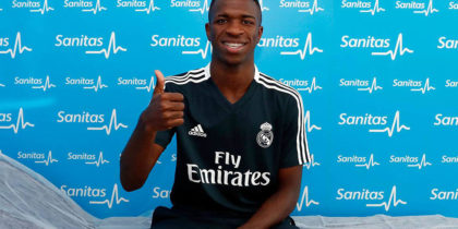 vinicius junior real madrid