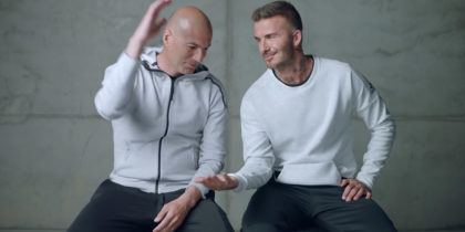 zinedine zidane david beckham