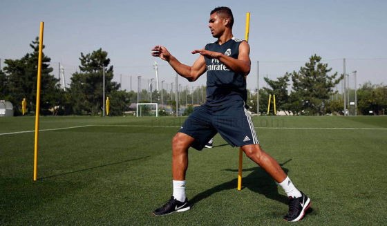 casemiro training