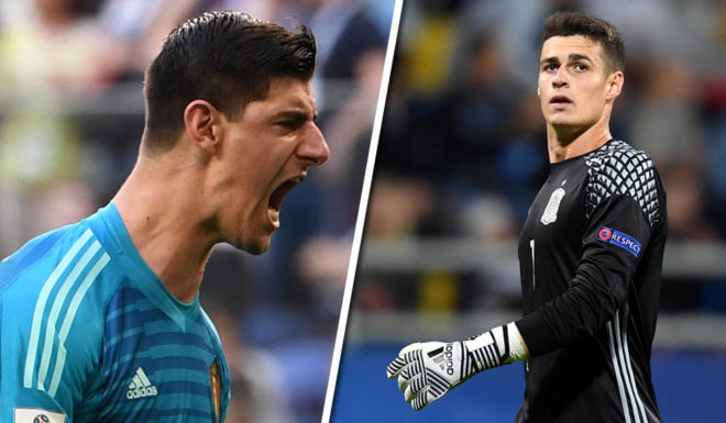 courtois kepa chelsea