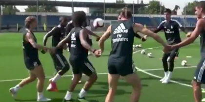 real madrid training