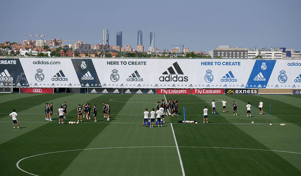 training real madrid valdebebas