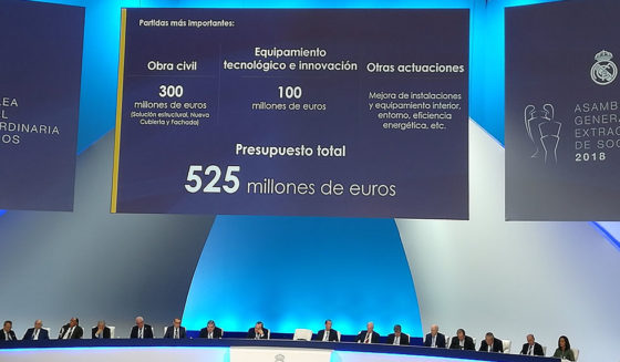 525 bernabeu umbau