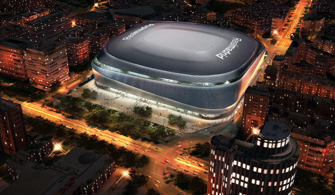 Neues Estadio Santiago Bernabéu Foto realmadrid.com