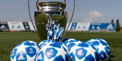 champions pokal bälle