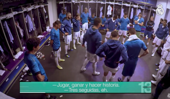duodecima doku cristiano ronaldo ansprache
