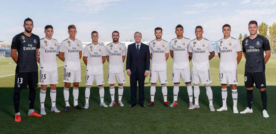 real madrid team foto 201819 canteranos