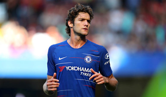 LONDON, ENGLAND - SEPTEMBER 01: Marcos Alonso of Chelsea during the Premier League match between Chelsea FC and AFC Bournemouth at Stamford Bridge on September 1, 2018 in London, United Kingdom. (Photo by Catherine Ivill/Getty Images)