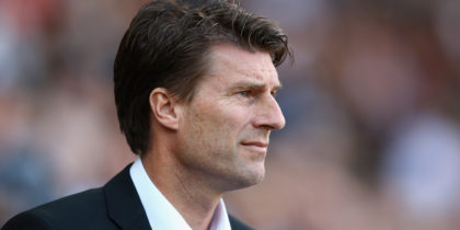 SWANSEA, WALES - OCTOBER 06: Manager Michael Laudrup of Swansea City looks on during the Barclays Premier League match between Swansea City and Reading at the Liberty Stadium on October 6, 2012 in Swansea, Wales. (Photo by Paul Gilham/Getty Images)