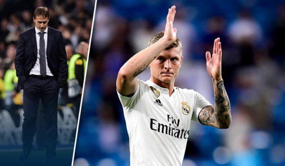 kroos rechts, lope links