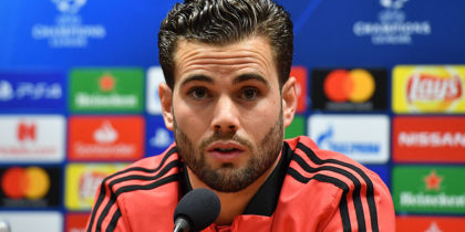 Real Madrid's Spanish defender Nacho Fernandez addresses a press conference on the eve of the UEFA Champions League group G football match Viktoria Plzen v Real Madrid in Plzen, Czech Republic on November 6, 2018. (Photo by JOE KLAMAR / AFP) (Photo credit should read JOE KLAMAR/AFP/Getty Images)