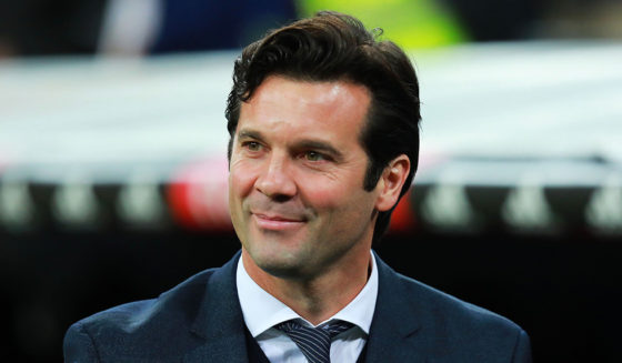 MADRID, SPAIN - DECEMBER 01: Santiago Solari, Manager of Real Madrid looks on prior to the La Liga match between Real Madrid CF and Valencia CF at Estadio Santiago Bernabeu on December 01, 2018 in Madrid, Spain. (Photo by Gonzalo Arroyo Moreno/Getty Images)
