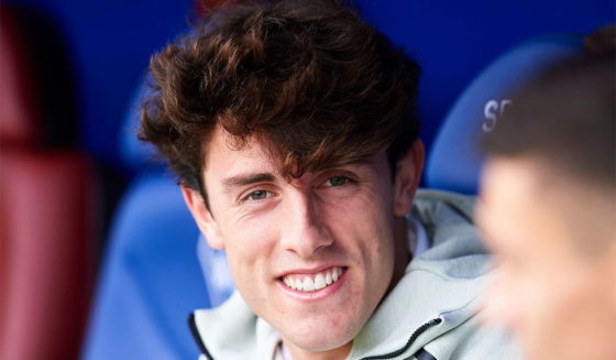 EIBAR, SPAIN - NOVEMBER 24: Alvaro Odriozola of Real Madrid looks on prior to the start the La Liga match between SD Eibar and Real Madrid CF at Ipurua Municipal Stadium on November 24, 2018 in Eibar, Spain. (Photo by Juan Manuel Serrano Arce/Getty Images