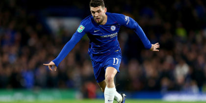 LONDON, ENGLAND - DECEMBER 19: Mateo Kovacic of Chelsea in action during the Carabao Cup Quarter Final match between Chelsea and AFC Bournemouth at Stamford Bridge on December 19, 2018 in London, United Kingdom. (Photo by Jordan Mansfield/Getty Images)