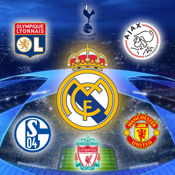 real madrid draw champions league