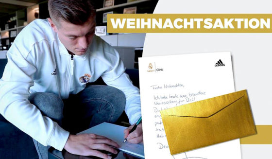 toni kroos weihnachtsaktion