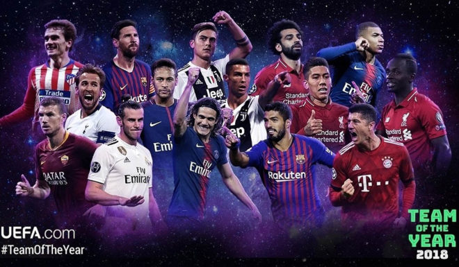 uefa team des jahres 2018