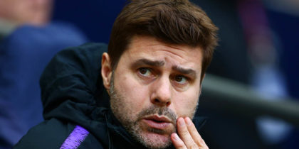 LONDON, ENGLAND - DECEMBER 29: Mauricio Pochettino, Manager of Tottenham Hotspur looks on prior to the Premier League match between Tottenham Hotspur and Wolverhampton Wanderers at Tottenham Hotspur Stadium on December 29, 2018 in London, United Kingdom. (Photo by Jordan Mansfield/Getty Images)