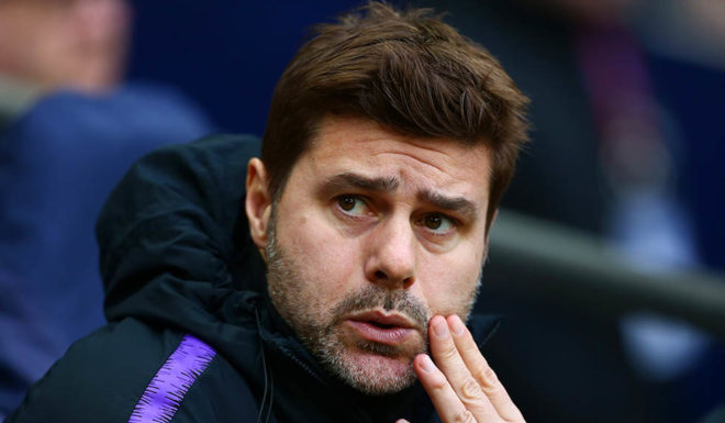 LONDON, ENGLAND - DECEMBER 29: Mauricio Pochettino, Manager of Tottenham Hotspur looks on prior to the Premier League match between Tottenham Hotspur and Wolverhampton Wanderers at Tottenham Hotspur Stadium on December 29, 2018 in London, United Kingdom. (Photo by Jordan Mansfield/Getty Images)