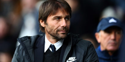 WEST BROMWICH, ENGLAND - NOVEMBER 18: Antonio Conte manager / head coach of Chelsea during the Premier League match between West Bromwich Albion and Chelsea at The Hawthorns on November 18, 2017 in West Bromwich, England. (Photo by Catherine Ivill/Getty Images)