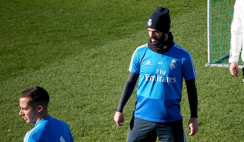 training real madrid isco