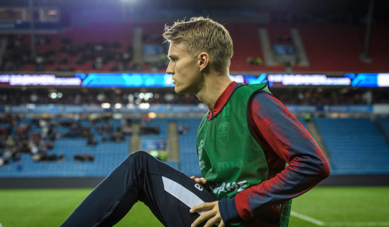 OSLO, NORWAY - SEPTEMBER 06: Martin Odegaard of Norway during the UEFA Nations League C group three match between Norway and Cyprus at Ullevaal Stadion on September 6, 2018 in Oslo, Norway. (Photo by Trond Tandberg/Getty Images)