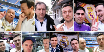 real madrid fans tonin pena capote montera real total nils kern