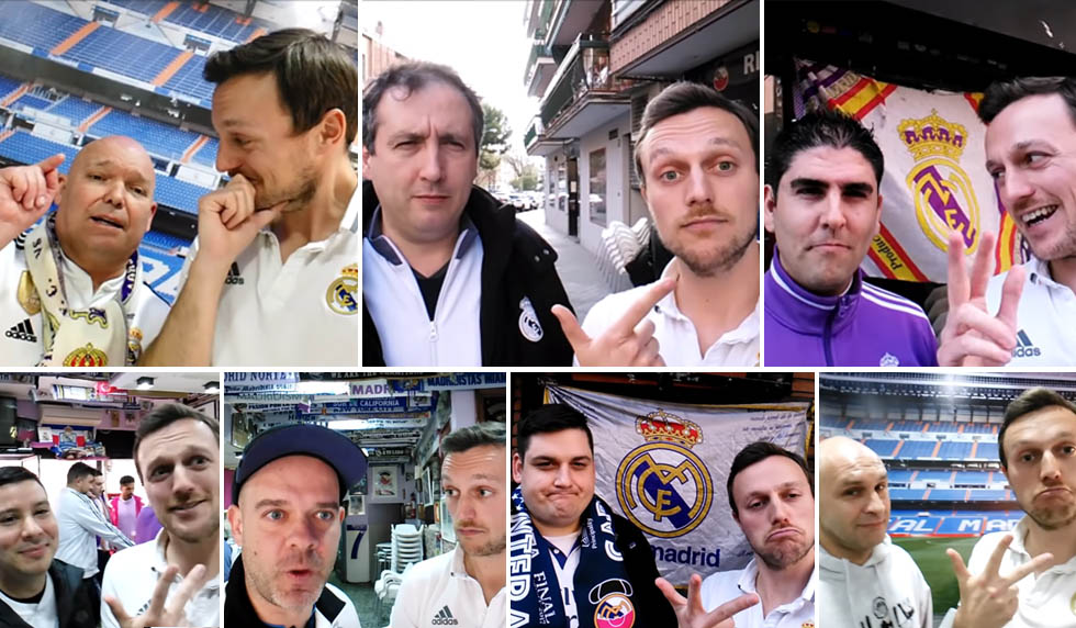 real madrid fans tonin pena capote montera real total nils kern