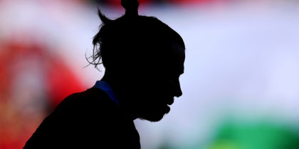 CARDIFF, WALES - MARCH 24: Gareth Bale of Wales walks out onto the pitch ahead of the 2020 UEFA European Championships group E qualifying match between Wales and Slovakia at Cardiff City Stadium on March 24, 2019 in Cardiff, United Kingdom. (Photo by Catherine Ivill/Getty Images)